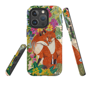 iPhone MagSafe Tough Case -  Foxes By Caroline Bonne Muller