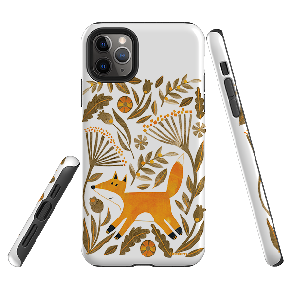 iPhone Tough Case - Foxie By Tracey English