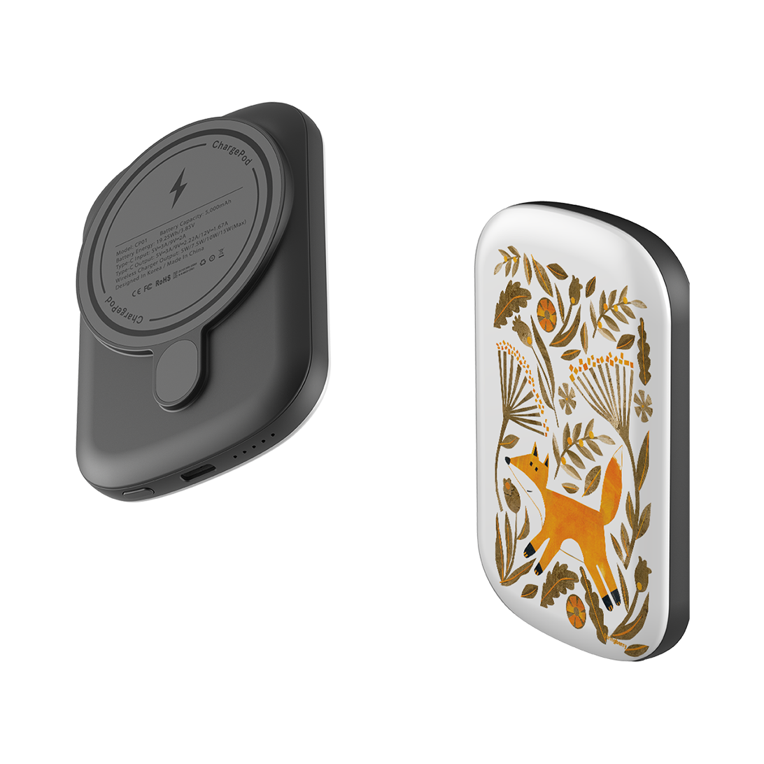 MagSafe Power Bank - Foxie By Tracey English