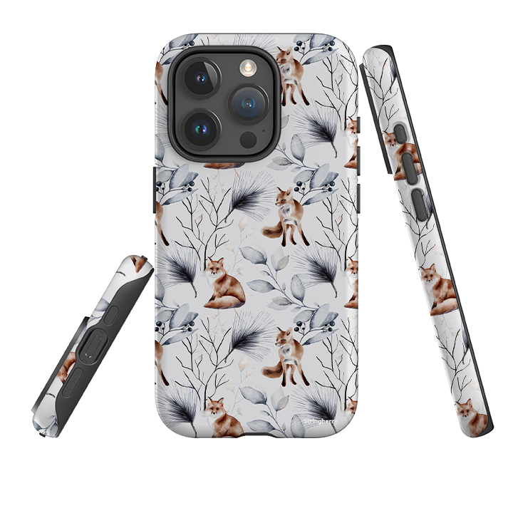iPhone Tough Case - Foxy Xmas II
