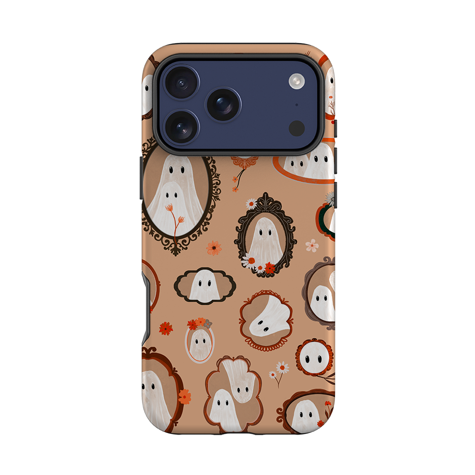 iPhone Tough Case - Framed Ghosts - Cider Clay By Katherine Quinn