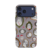 iPhone Tough Case - Framed Ghosts - Mauve By Katherine Quinn
