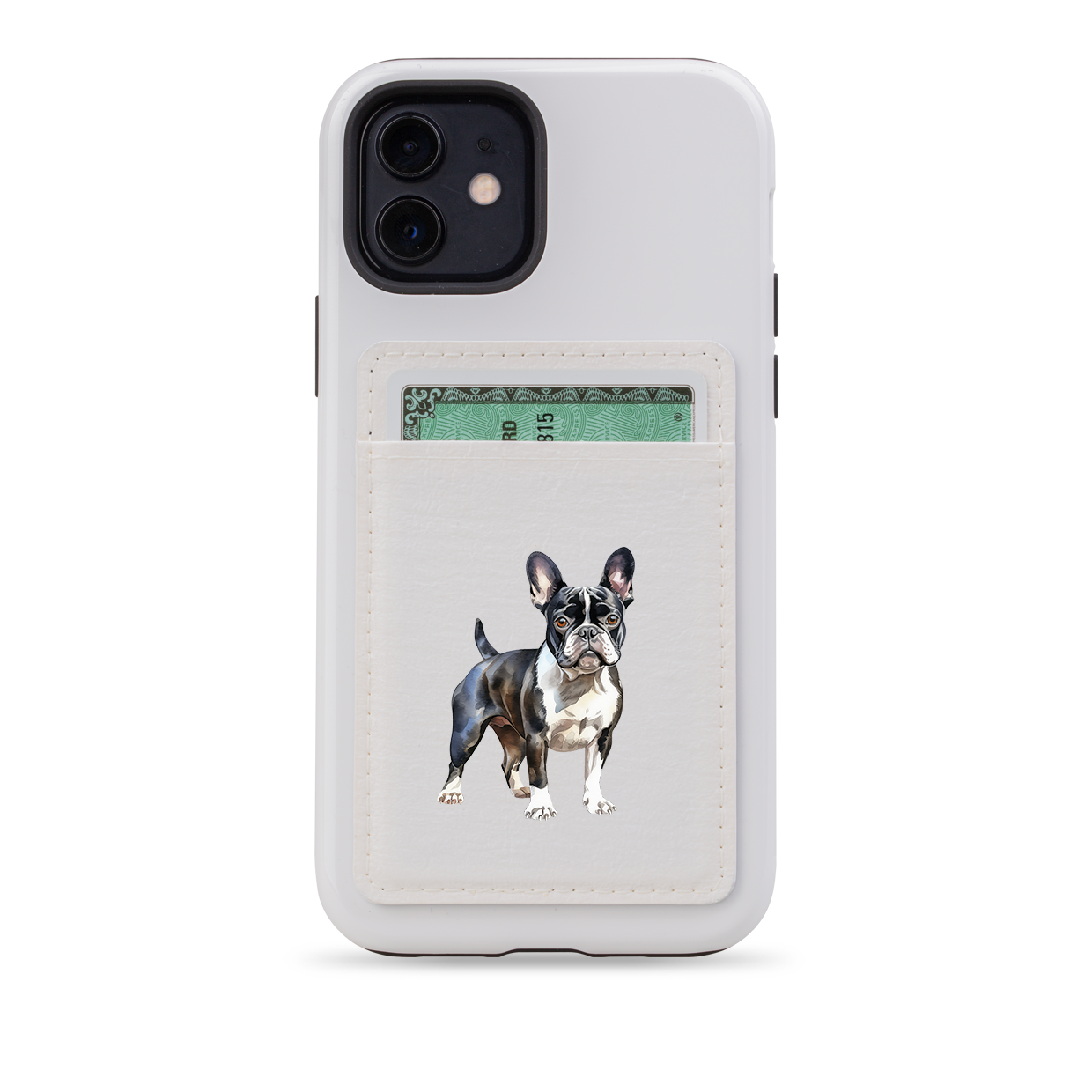 Frenchton MagSafe Wallet- White