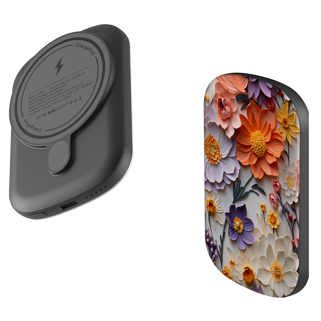 MagSafe Power Bank - Freyja Floral