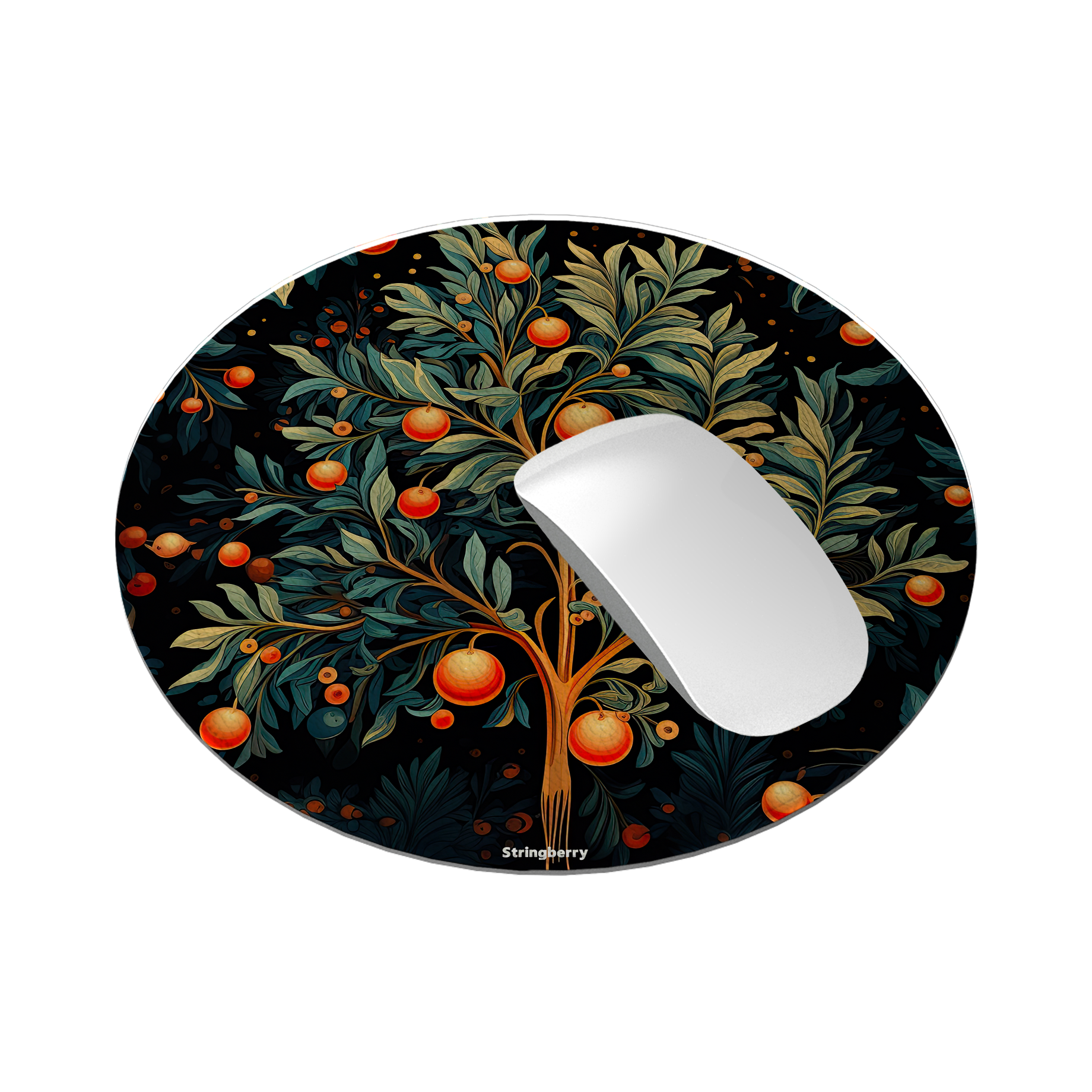 Fruits Of Life Vegan Leather Mouse Mat