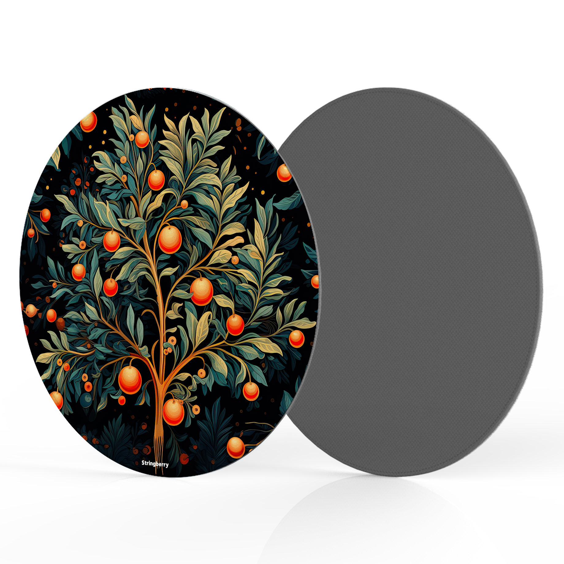 Fruits Of Life Vegan Leather Mouse Mat