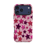 iPhone Tough Case - Fuchsia Star
