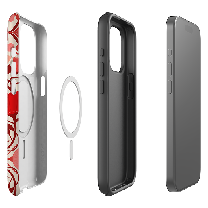 iPhone MagSafe Tough Case -  Full Bloom By Nina Pace