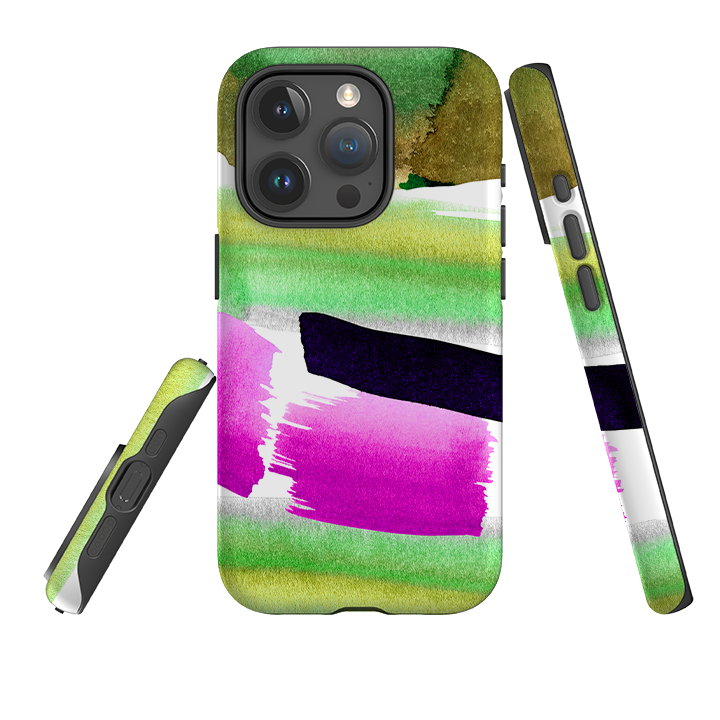 iPhone Tough Case - Garden Painting By Kitty Joseph