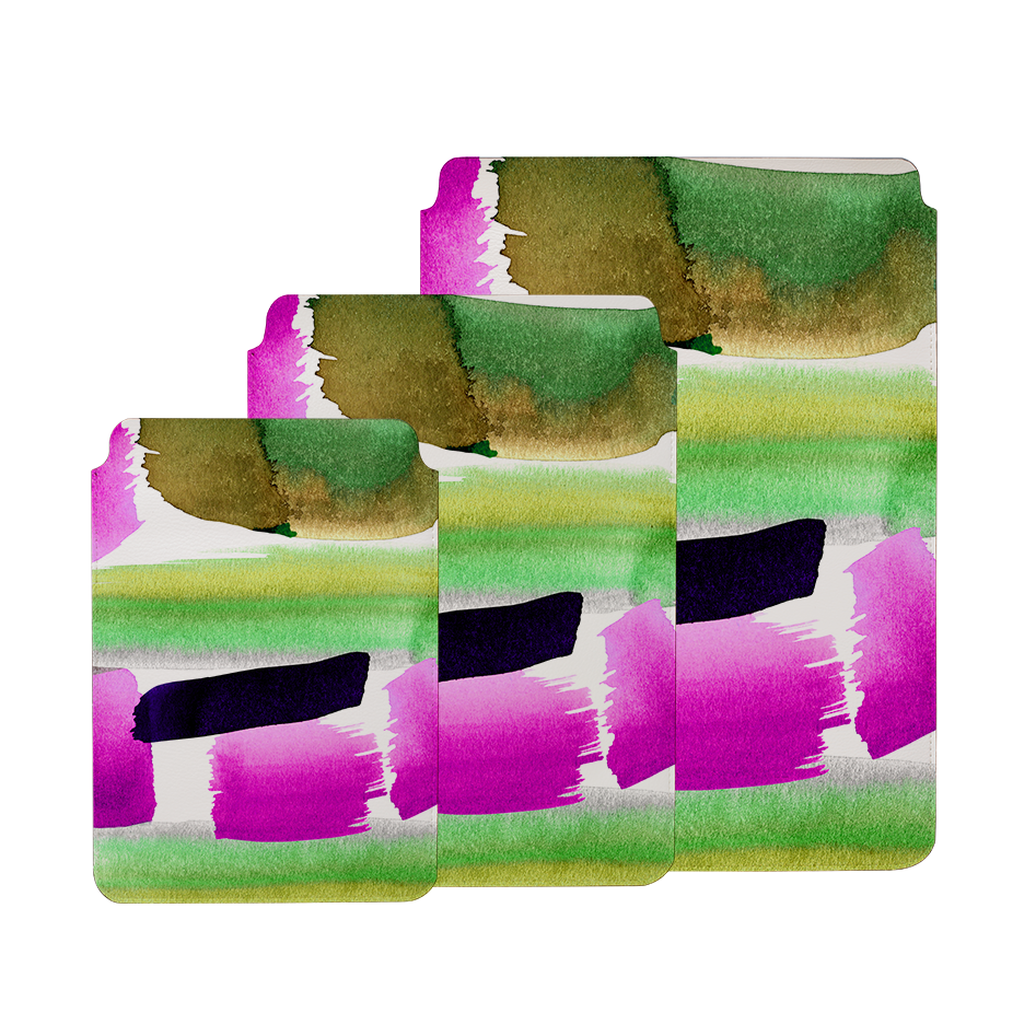 Garden Painting By Kitty Joseph Laptop, Kindle & iPad Sleeve