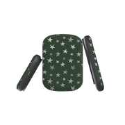 MagSafe Power Bank - Green and Silver Stars