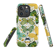 iPhone MagSafe Tough Case - Green Butterflies By Maja Lindberg