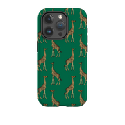 iPhone Tough Case - Green Giraffe