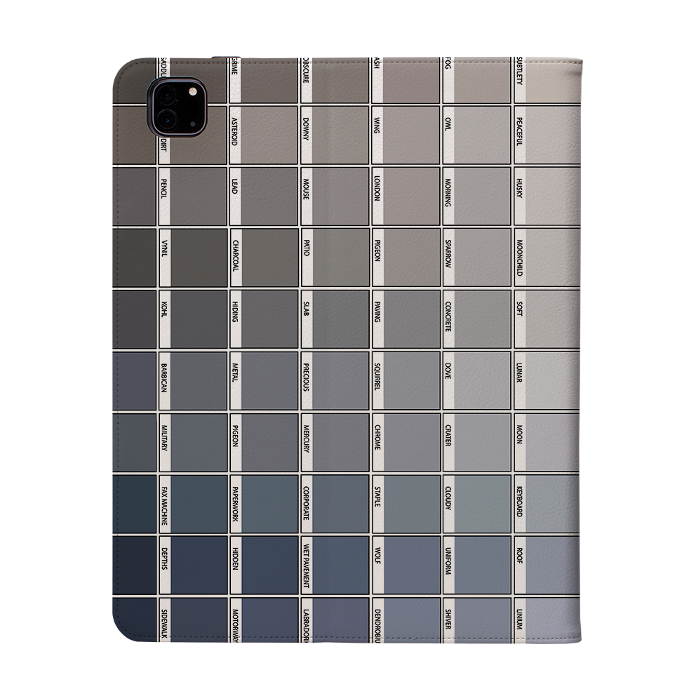 Grey Chromology By Kitty Joseph iPad pro Case