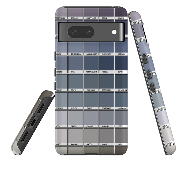 Google Tough Case -  Grey Chromology By Kitty Joseph