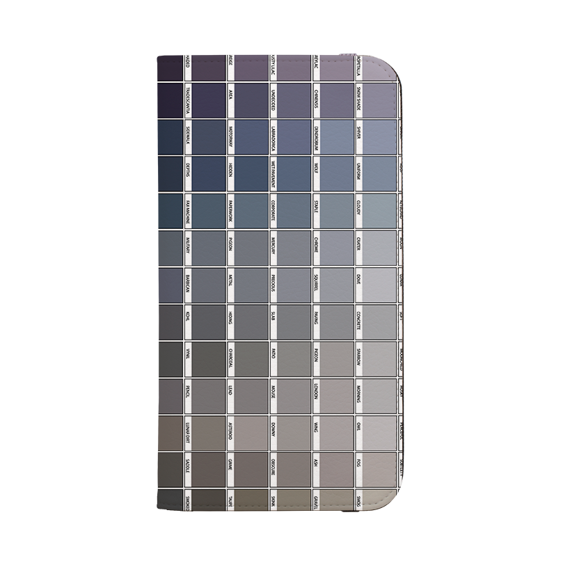 Grey Chromology By Kitty Joseph Wallet case