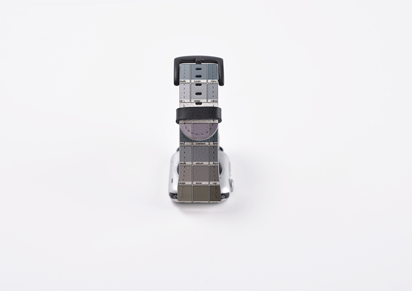 Grey Chromology By Kitty Joseph Apple Watch Strap