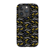 iPhone Tough Case - Greyhound Pattern By Catherine Rowe