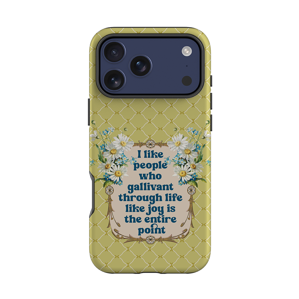 iPhone Tough Case - Gallivant By Clare Jordan