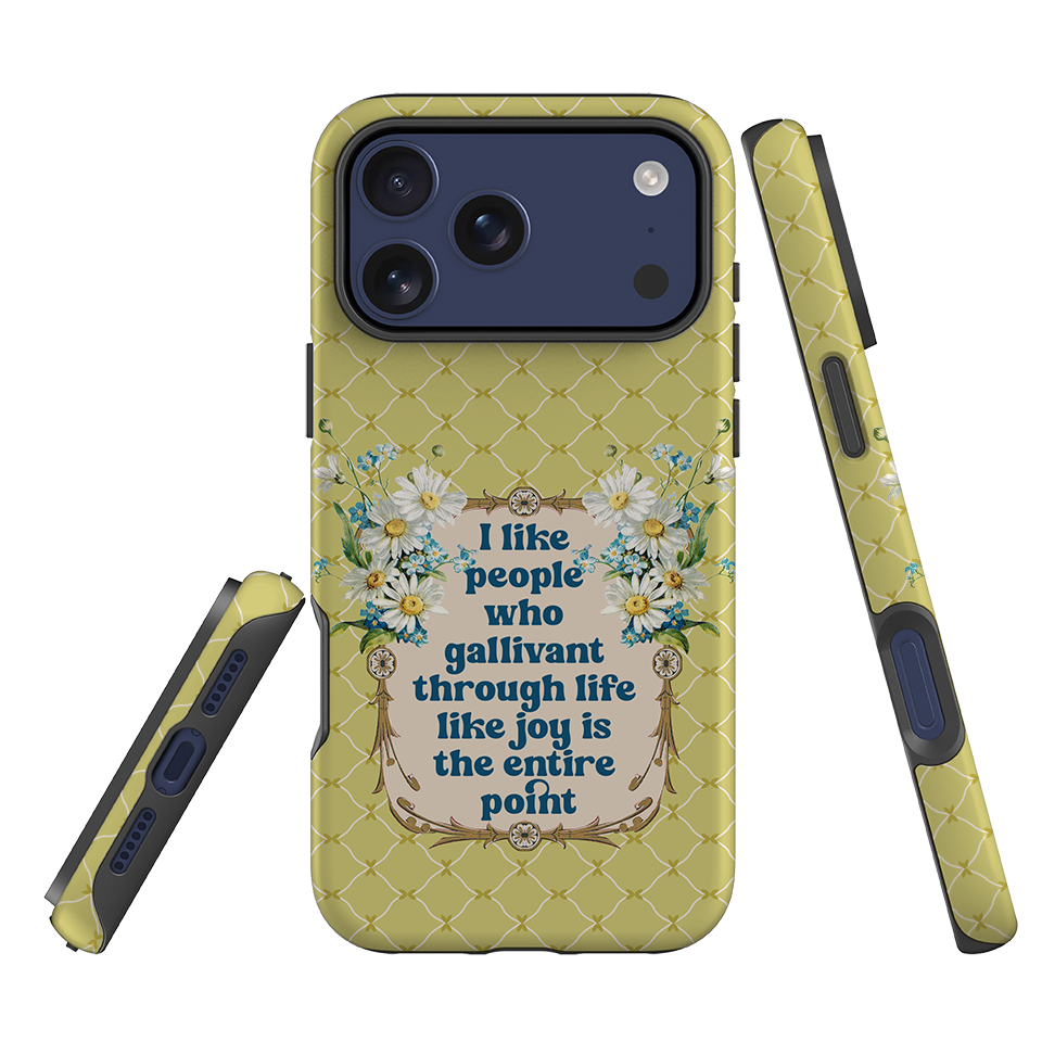 iPhone Tough Case - Gallivant By Clare Jordan