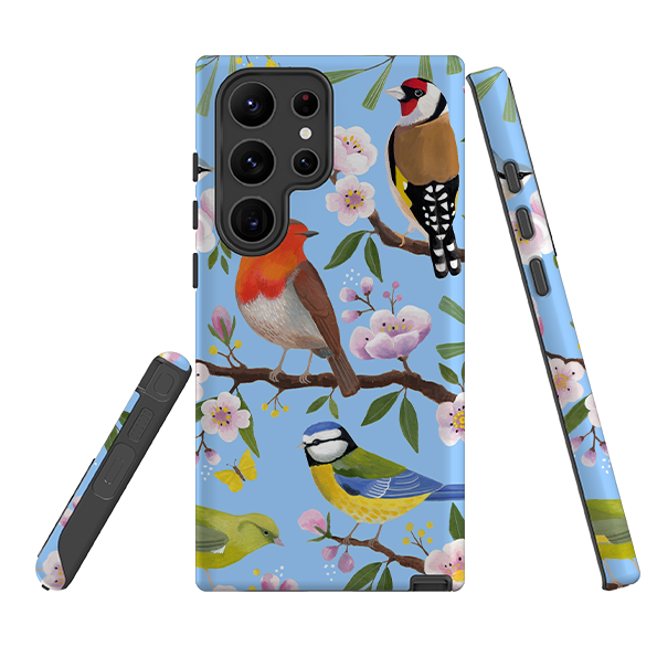Samsung Tough Case - Garden Birds By Bex Parkin