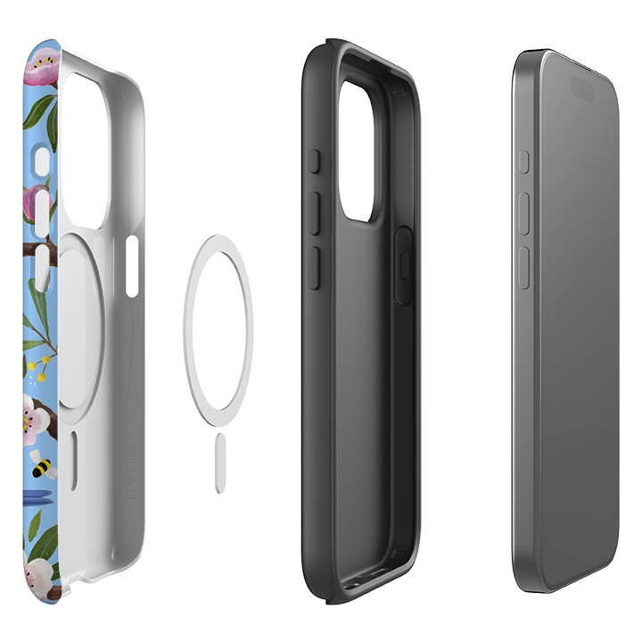 iPhone MagSafe Tough Case -  Garden Birds By Bex Parkin