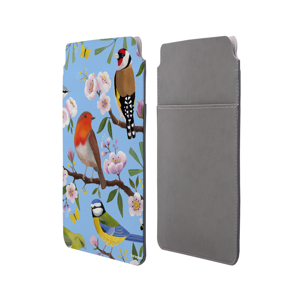 Garden Birds By Bex Parkin Laptop, Kindle & iPad Sleeve