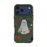 iPhone Tough Case - Ghost in the Garden - Pine By Katherine Quinn