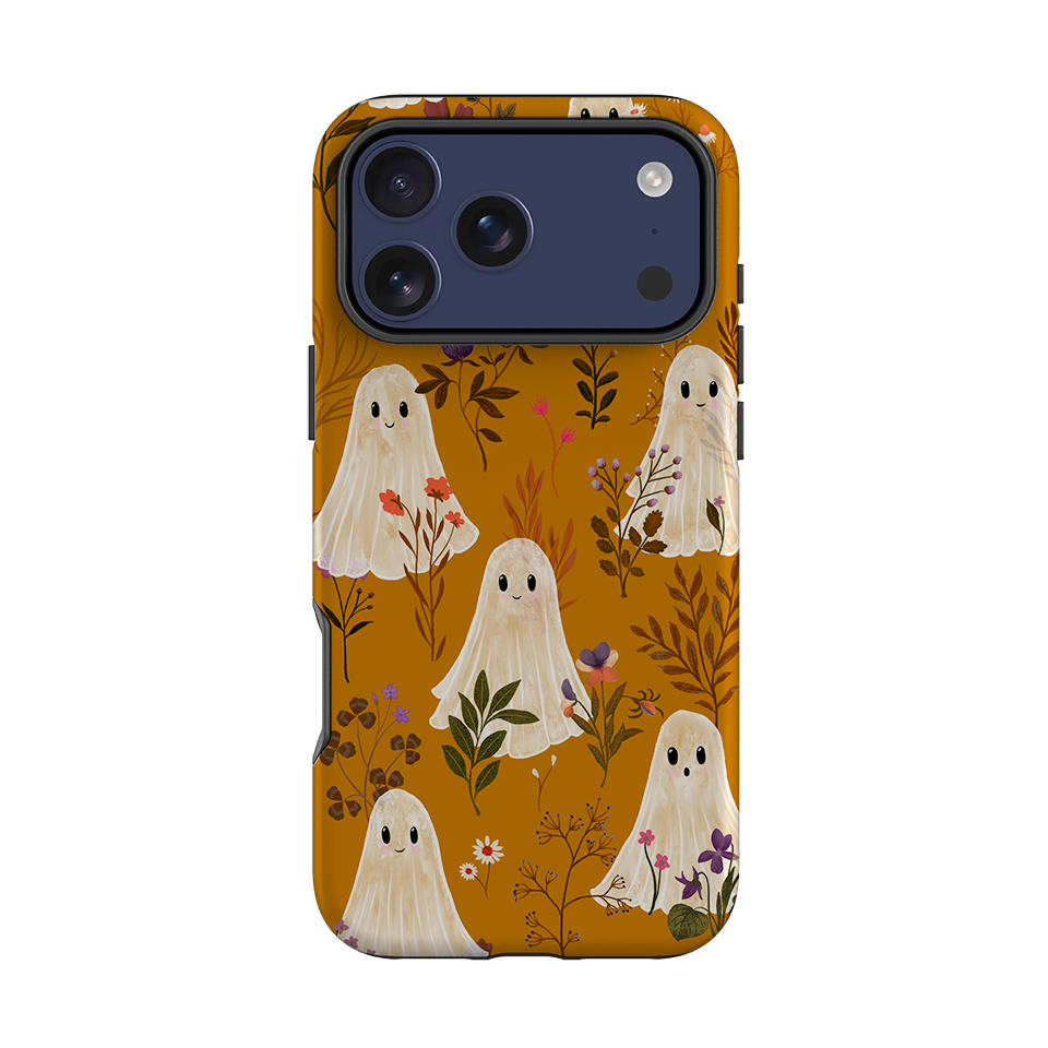 iPhone Tough Case - Ghost in the Garden - Spice Multi By Katherine Quinn