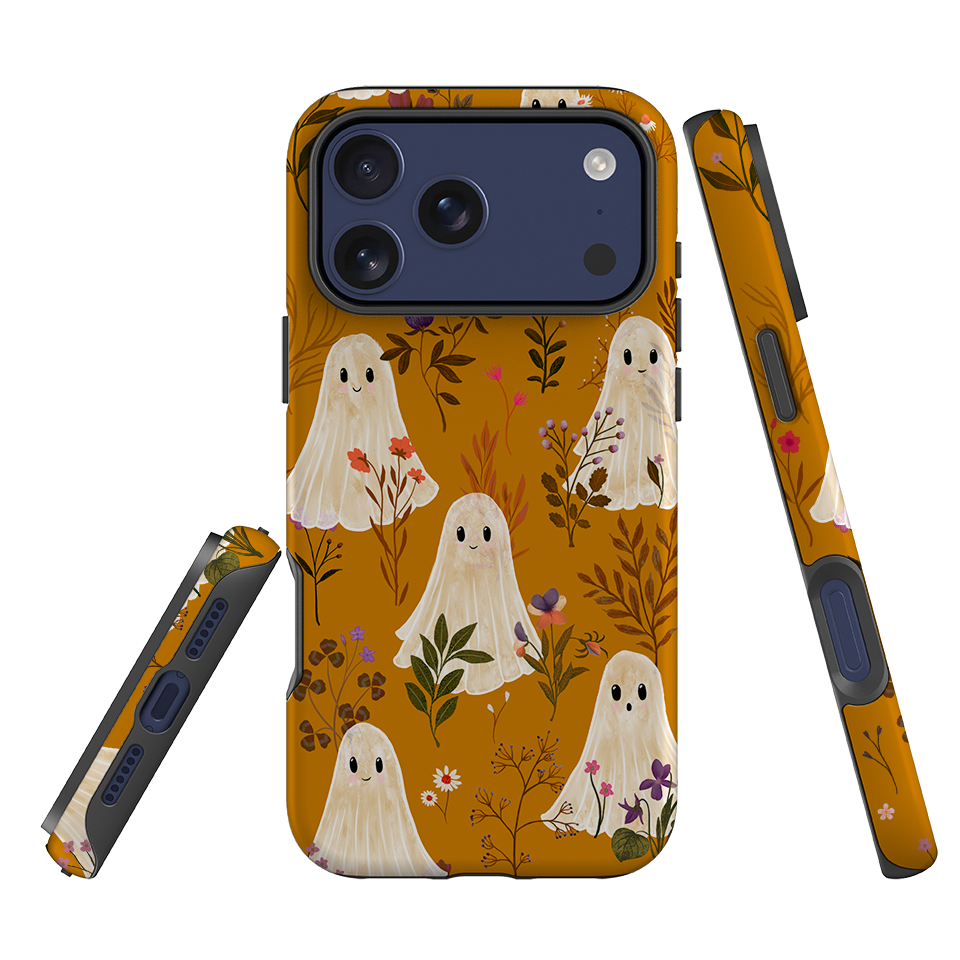iPhone Tough Case - Ghost in the Garden - Spice Multi By Katherine Quinn