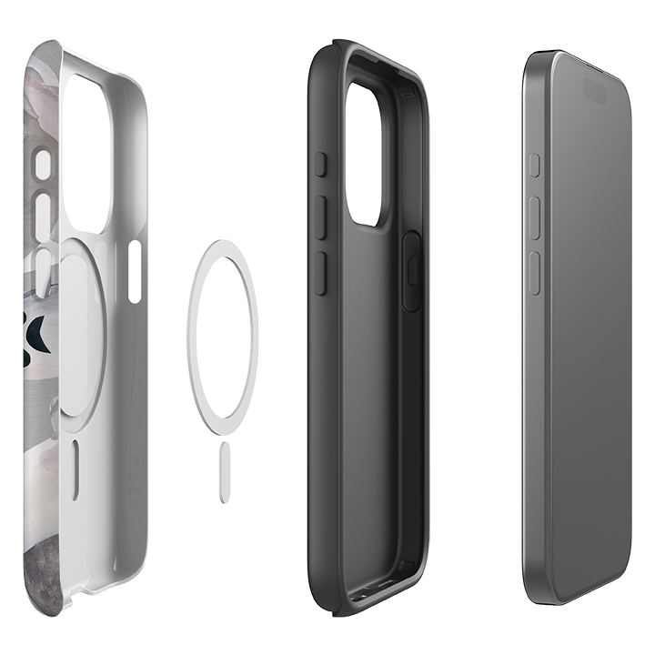 iPhone MagSafe Tough Case - Ghosts and Moons By Tracey English