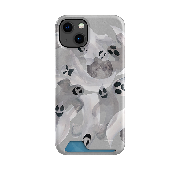 Ghosts and Moons Case and Card Case By Tracey English