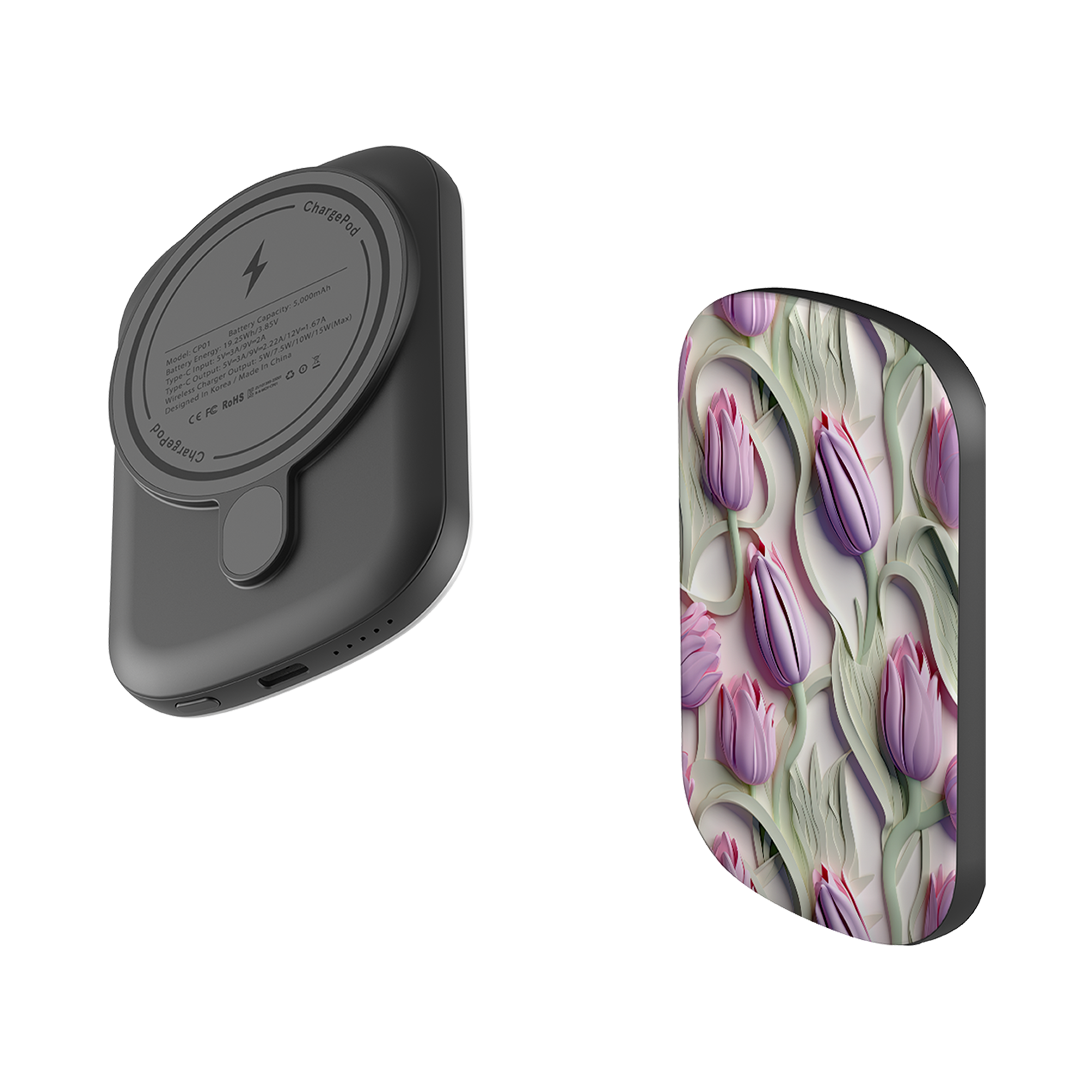 MagSafe Power Bank - Giethoorn Tulips