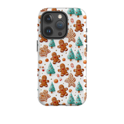 iPhone Tough Case - Ginger Bread Xmas