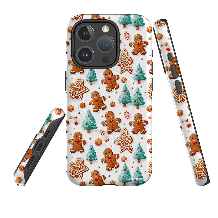 iPhone MagSafe Tough Case -  Ginger Bread Xmas