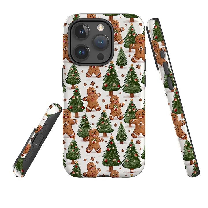 iPhone Tough Case - Ginger Bread Xmas III