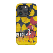 iPhone Tough Case - Ginko Leaves By Tracey English