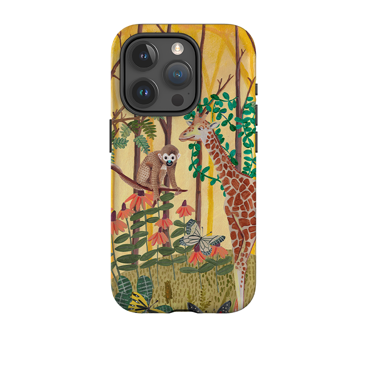 iPhone Tough Case - Giraffe By Caroline Bonne Muller