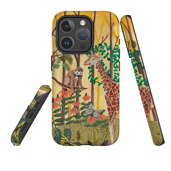 iPhone MagSafe Tough Case -  Giraffe By Caroline Bonne Muller