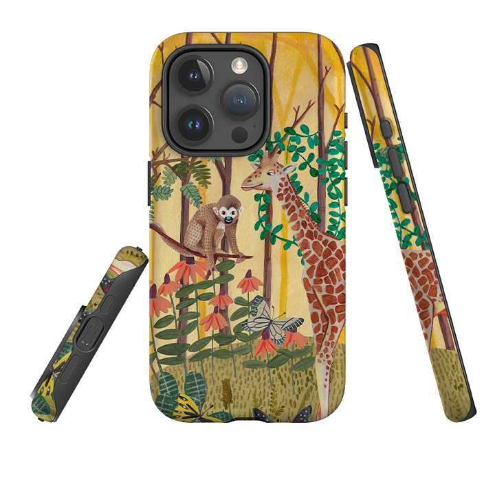 iPhone Tough Case - Giraffe By Caroline Bonne Muller