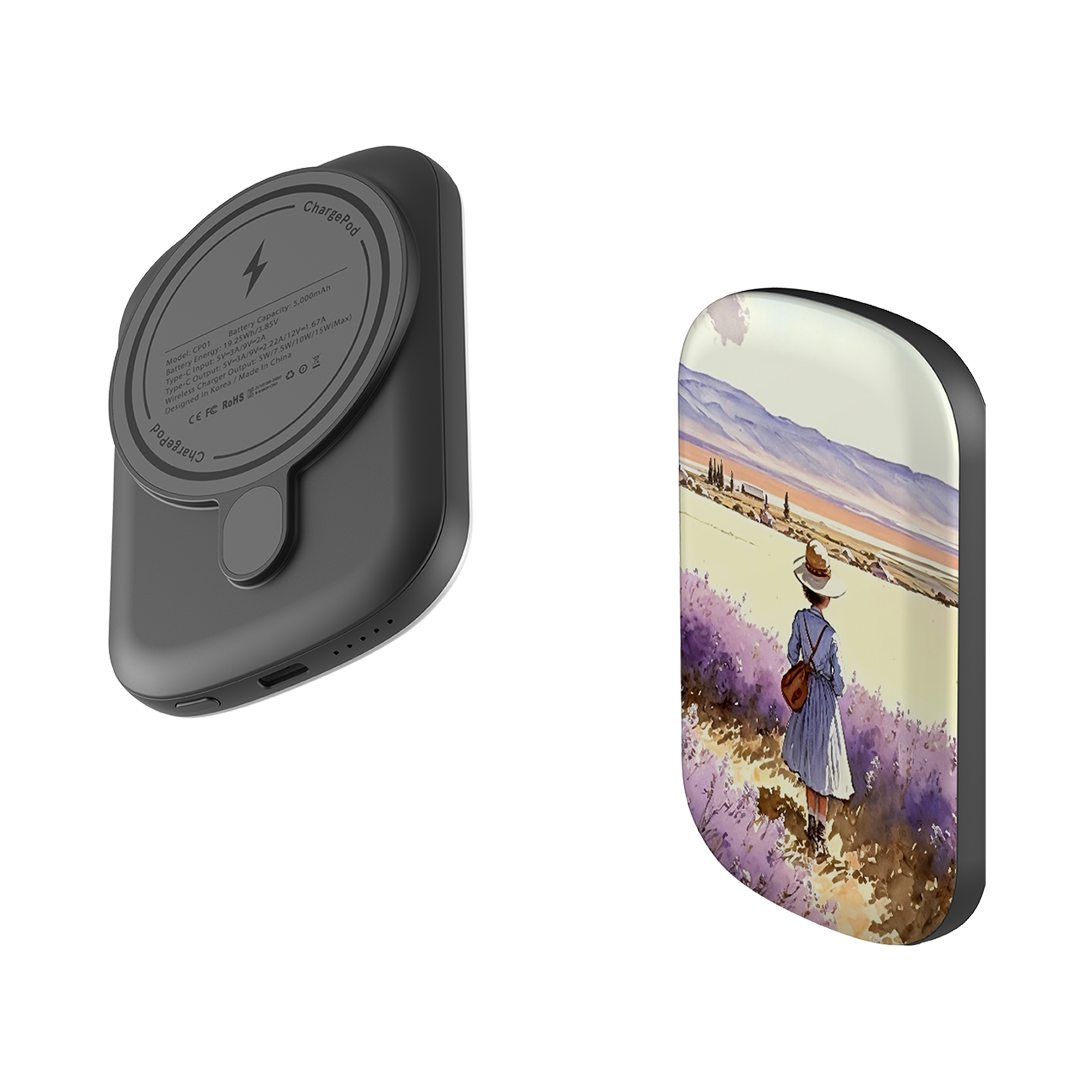 MagSafe Power Bank - Girl In Fields