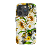 iPhone Case - Gold Flowers