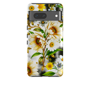 Google Tough Case - Gold Flowers