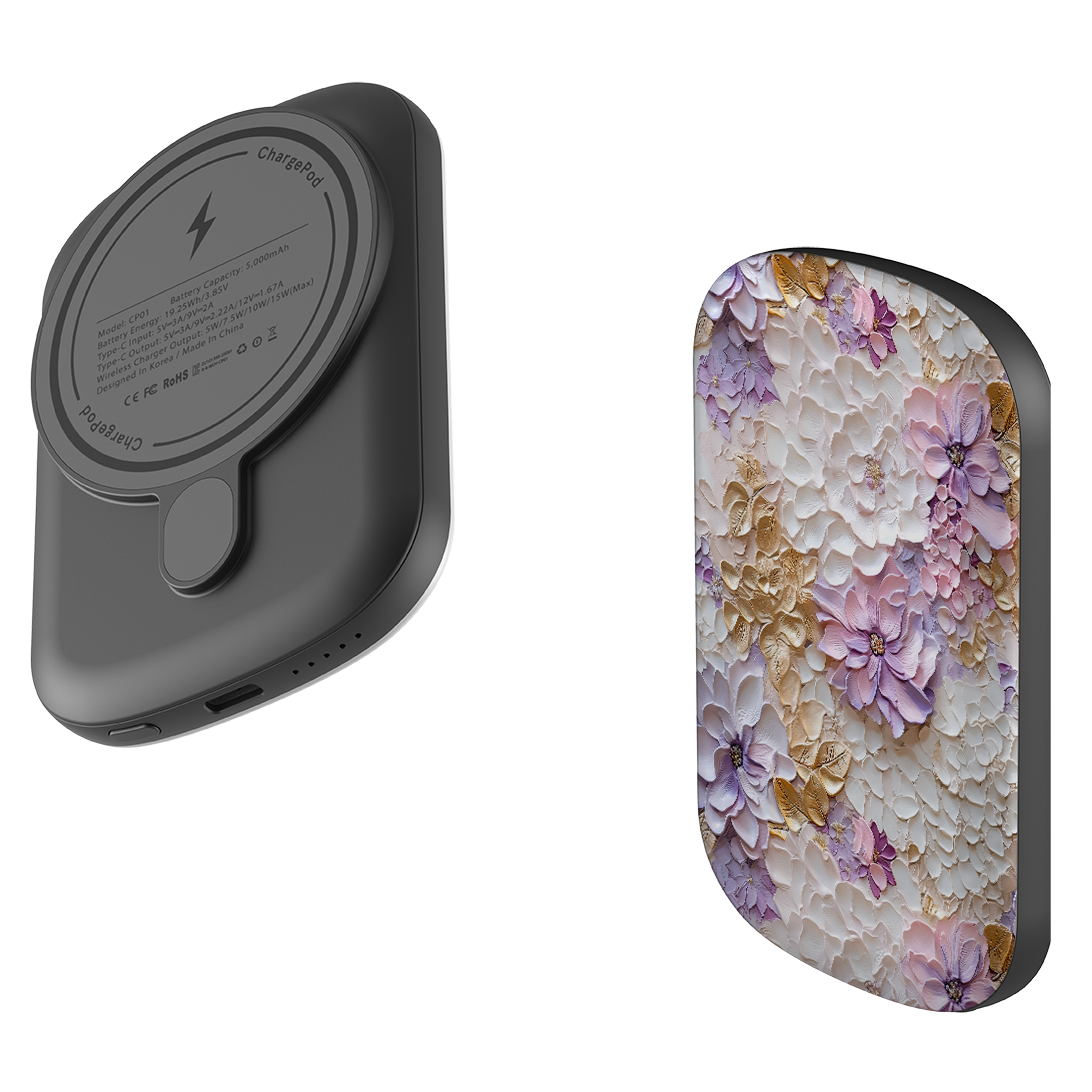 MagSafe Power Bank - Gold & Mauve