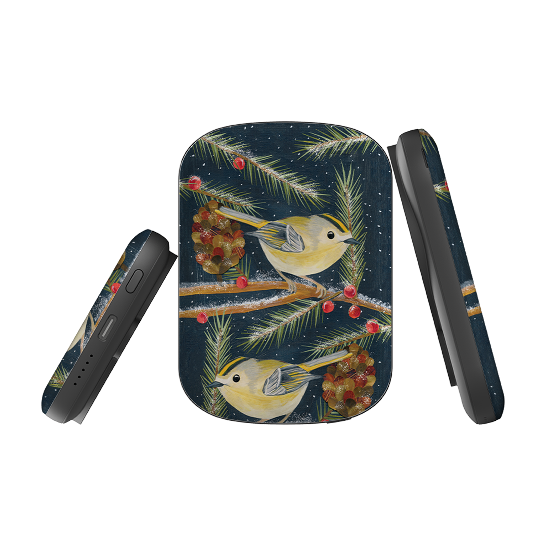 MagSafe Power Bank - Goldcrest By Tracey English