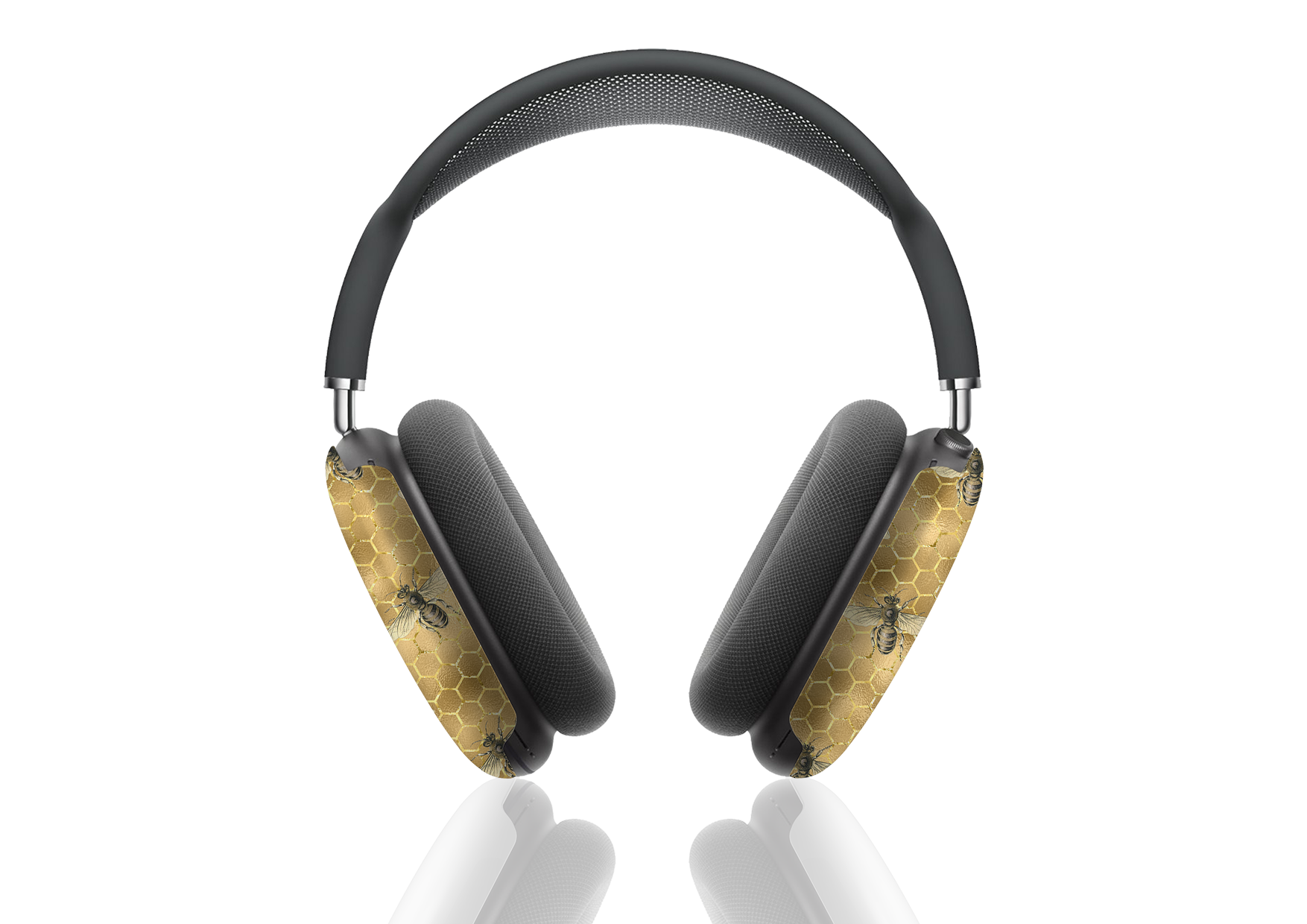 Golden Bees Airpod Max Case