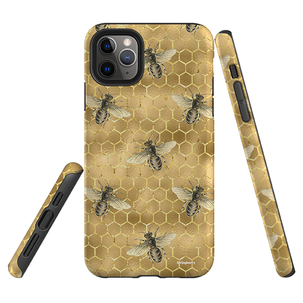 iPhone Tough Case - Golden Bees