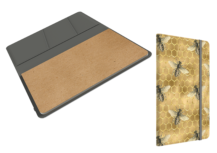 Golden Bees Folio Notebook