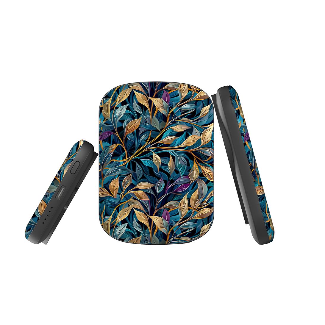 MagSafe Power Bank - Golden Leaves