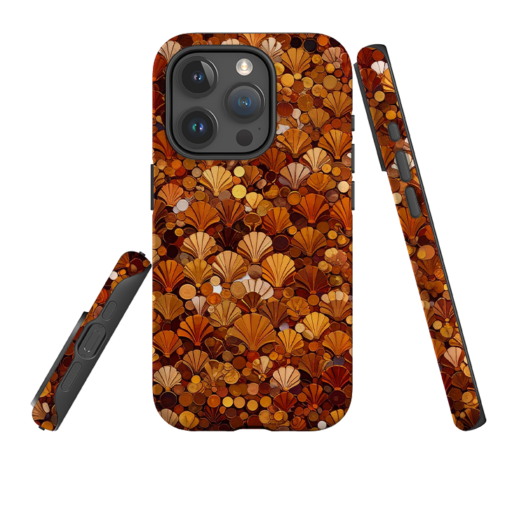 iPhone Tough Case - Golden Shells